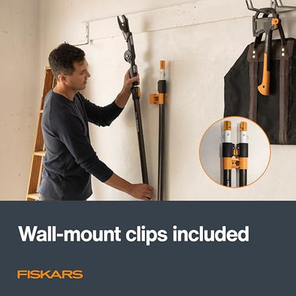 Fiskars 3-14 Ft XtendControl Extendable Pole Saw & Tree Pruner Modular Set - style: 14' Pruner Saw Kit