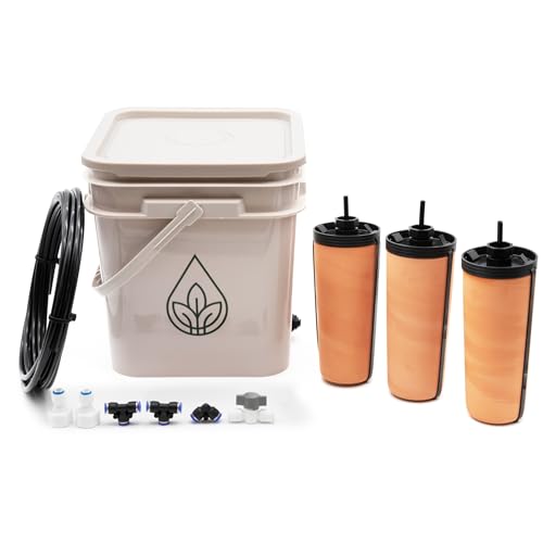 Thirsty Earth: CottaCup Automatic Olla Watering System for Your Garden (3 Cup Kit) - size: 3 Cup Kit