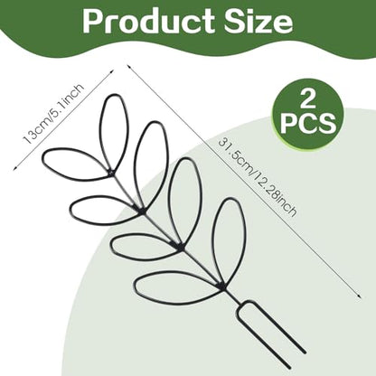 Gjinxi 2 Pcs Indoor Plant Trellis Houseplant Trelli,12 inch Plastic Trellis
