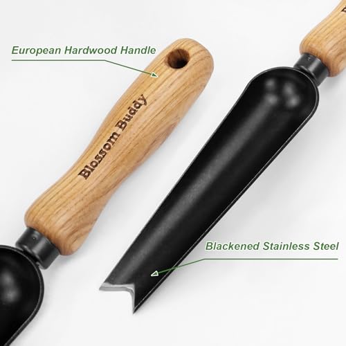 Snake Tongue Trowel, Garden Shovel for Root Weeding & Bulb Transplanter - size: 32.5CM Snake Tongue Trowel