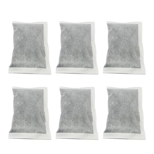 Green Piece Charcoal Air Filters compatible with iTouchless Trash Can 6 Pk - size: Pack of 6