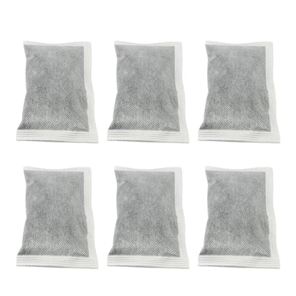 Green Piece Charcoal Air Filters compatible with iTouchless Trash Can 6 Pk - size: Pack of 6