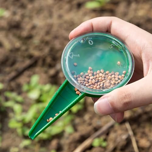 Bulb Planter & Garden Dibber - Heavy Duty Transplanter and Hole Punch Tool for Bulbs, Seeds, Seedlings | Ergonomic Handle with Depth Markers for Tulips, Daffodils, Dahlias