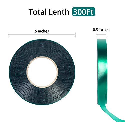 Unves 300 Ft Garden Tape Roll, 1/2" W Plant Tape Stretch Tapes Plants Ties - size: 300 Ft