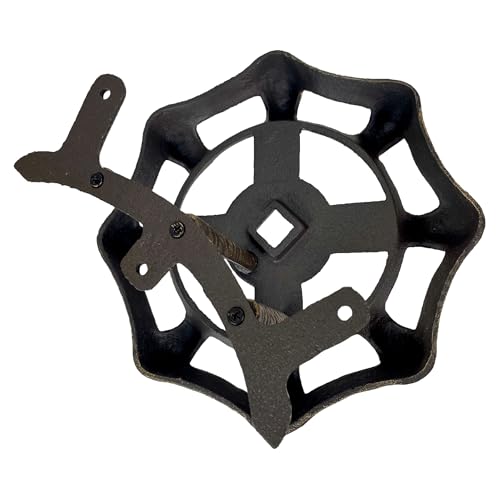 Zeckos Garden Hose Holder Faucet Spigot 11 Inch Cast Iron Bronze - color: Spigot - Bronze