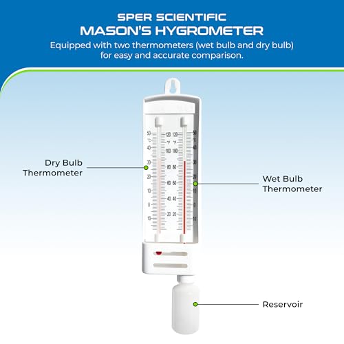 Sper Scientific 736740 Mason's Hygrometer - size: 1 Pack