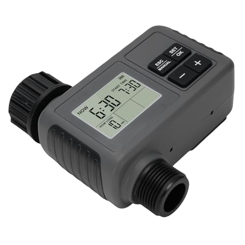 Eujgoov Smart Sprinkler Timer, Programmable Digital Water Timer with Rain