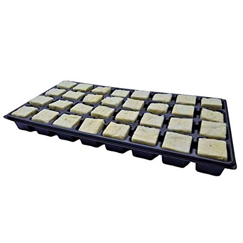 Bootstrap Farmer 32 Cell Trays (10 Pack) - 2 Inch Square Inserts for 1020 Flats, Heavy-Duty Reusable Plastic for Seed Starting & Propagation - size: 10 Cell Trays