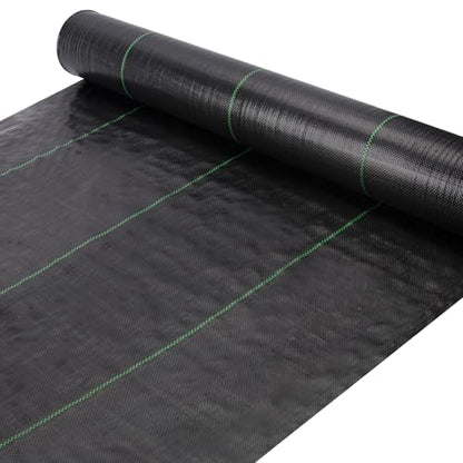 3ft x 100ft Weed Barrier Landscape Fabric Heavy Duty Premium Weed Control Fabric Durable & Eco-Friendly Weed Block Gardening Mat Landscaping Fabric - size: 3ft x 100ft