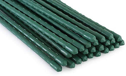 25 Pack 30 Inch Garden Stakes for Vegetables,Peppers & Flowers - size: 30 Inches