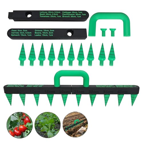 Seed Spreader Tool - Adjustable Detachable Seed Spacer, Seed Planter Tool