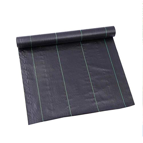 Garden Weed Barrier Landscape Fabric - 4FTx150FT Heavy Duty Weed Cloth Gardening Mat Polypropylene Woven Ground Cover Block for Flower Bed Driveway Landscaping Gardening Outdoor Projects - size: 4FTx150FT