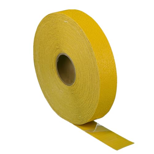 Reflective Pavement Marking Tape Slip-Resistant and Durable, Heavy-Duty Rubber Base for Outdoor Applications, Perfect for Driveways, Walkways, and Parking Areas (Yellow, 2 Inch X 108 Feet) - size: 2 Inch X 108 Feet