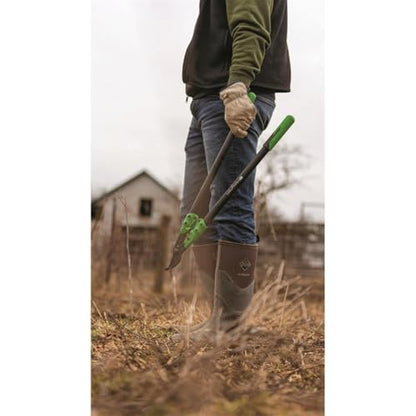 Hooyman Forged Loppers and Ratchet Pruner with Heavy Duty Steel Construction, Ergonomic No-Slip H-Grip Handles, and Blade Lock for Gardening, Land Management, Yard Work, Trimming, Pruning, and Outdoor - style: Forged Loppers