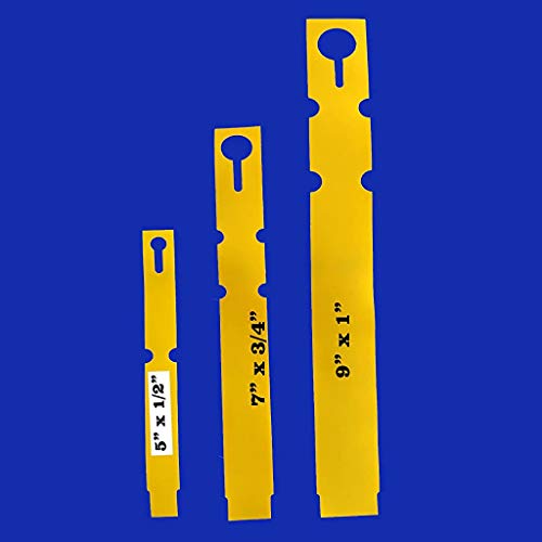 Set of 100 WRAP Around Plastic Thermal Plant Labels 5" 7" 9" Nursery tag Markers (7 x 3/4)