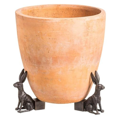 3PCS Resin Rabbit Pot Feet for Outdoor Planters Decorative Planter Feet