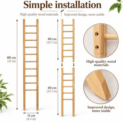 Plant Trellis Indoor 31" Wood Climbing Support for Hoya Pothos, Ivy & Vines - size: 31" H
