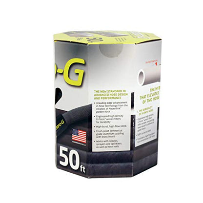 New zero-G 4001-50 Lightweight, Ultra Flexible, Durable, Kink-Free Garden Hose, 5/8-Inch by 50-Feet