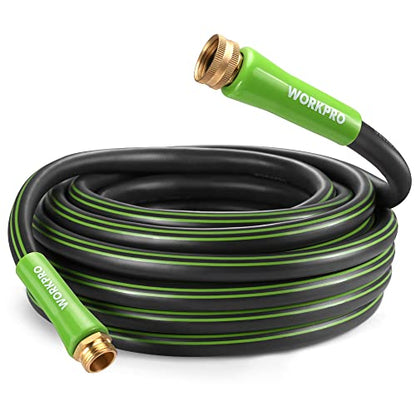 WORKPRO Garden Hose 5/8" x 50FT, Heavy Duty - size: 50ft, style: 360° Rotary Handle