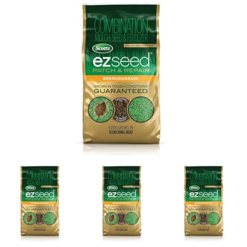 Scotts EZ Seed Patch & Repair Bermudagrass, 10 lbs. (Pack of 4) - size: 10 lb. Pack of 4, style: 1 Pack