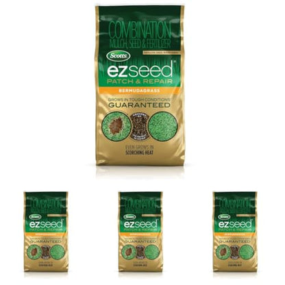 Scotts EZ Seed Patch & Repair Bermudagrass, 10 lbs. (Pack of 4) - size: 10 lb. Pack of 4, style: 1 Pack