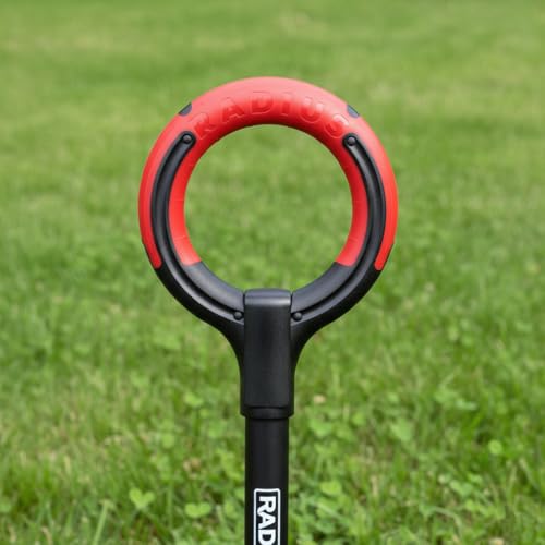 Root Slayer RS220 Heavy Duty Garden Shovel, Serrated Blade, Black - color: Black, size: Large