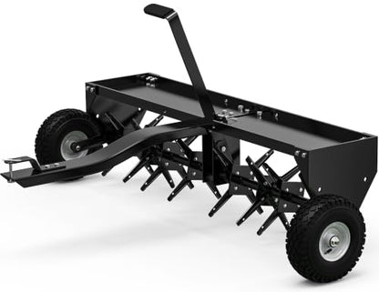 YINTATECH 48 Inch Plug Aerator Tow Behind, Pull Behind Core Aerator Tool