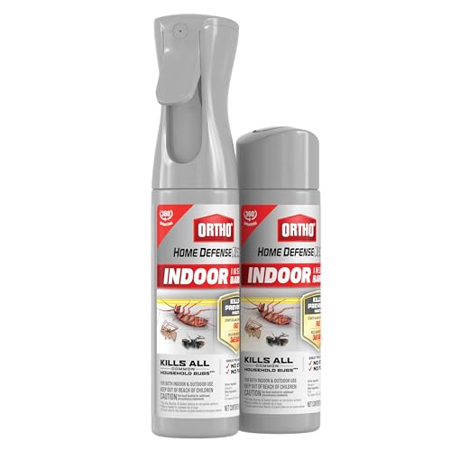 Ortho Home Defense Max Indoor Insect Barrier, 9 fl. oz. with Refill - color: Flairosol + Refill