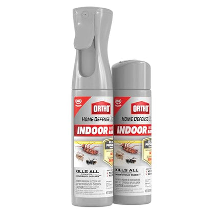 Ortho Home Defense Max Indoor Insect Barrier, 9 fl. oz. with Refill - color: Flairosol + Refill