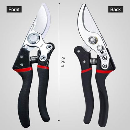 Gardening shears for pruning garden shrubs and harvesting flowers fruit - style: Classic Garden Shears