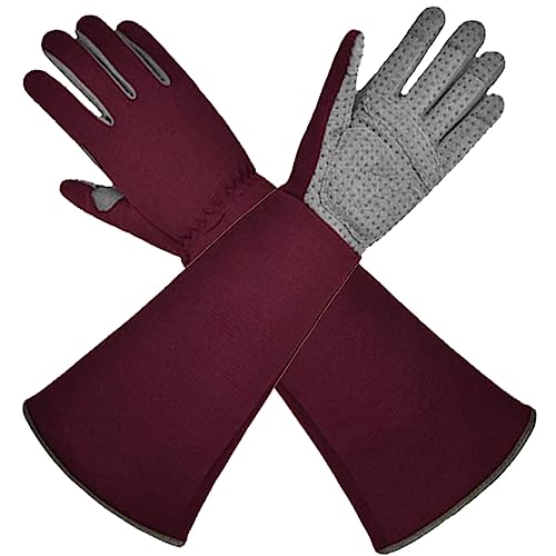 3-in-1 Gloves for Gardening, Farming & Cleaning, Stab-Proof, Anti-Slip, Wear-Resistant, Comfort, Breathable, Durable - color: Brown, size: X-Large