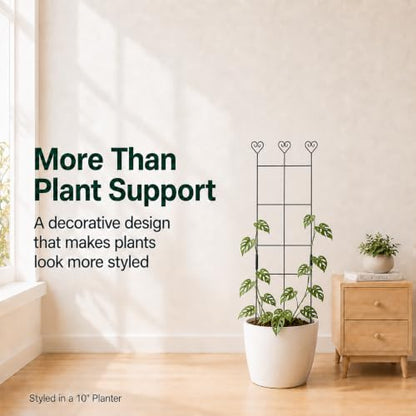 2 Pack 31" Metal Plant Trellis for Climbing Plants, Plant Support - size: 30in/2Pack