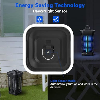 4300V 18W Bug Zapper, Electric Mosquito Killer