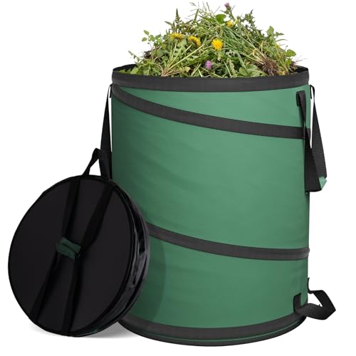 GreatBuddy Collapsible Trash Can, 30 Gallon, Durable 600D - style: 30 Gal-1 pack