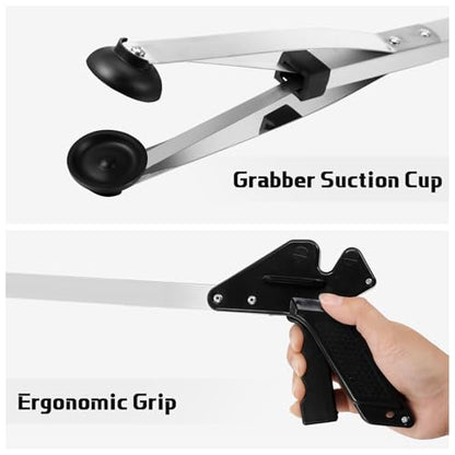 Sabary 30 Pack Suction Cup Grabber Reacher Tool, 35"