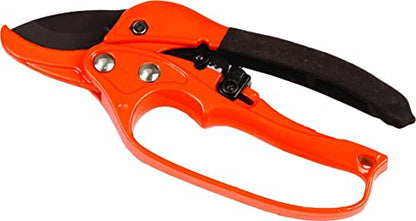 MUDDY Ratchet Shears Compact Durable Lightweight Ergonomic Portable Versatile Outdoor Pruning Shears with Secure Locking Mechanism 8" Hardened Steel Blades & Comfortable Hand Grip