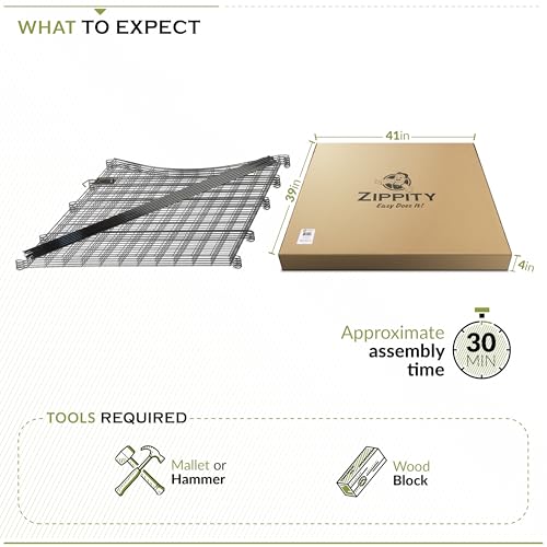 Zippity 39in H Black Metal Fence w/ Gate, DIY Fence Kit - color: 39" Tall (Gate + 4 Panels)