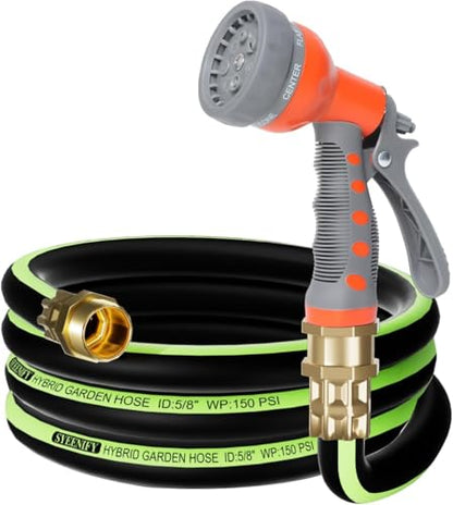 Garden Leader Hose 5/8 in. x 6 ft Short Water Hose Male/Female - size: 6FT