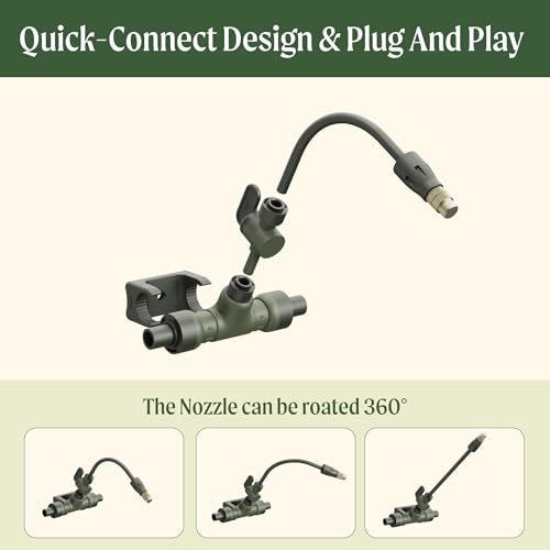 Vego Garden Irrigation Kit - Drip Irrigation System for Raised Garden Beds, Efficient Watering Solution for Vegetables, Flowers, and Plants, Easy DIY Installation (M) - size: M