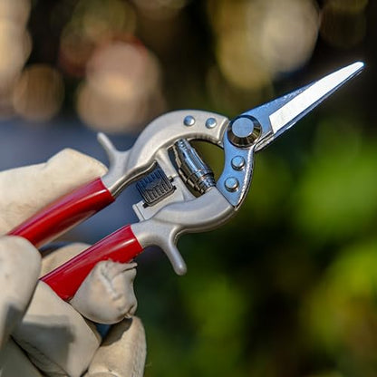 Radius Garden 7.5-inch Hand Pruner with Fine Tip Blades for Pruning