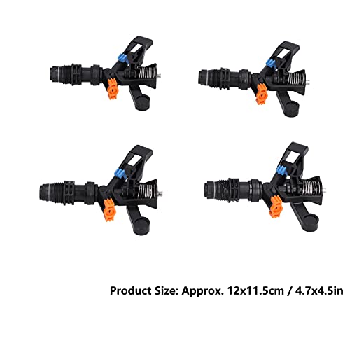 10PCS G1/2 Male Thread Rocking Arm Sprinklers, 4.7x4.5in