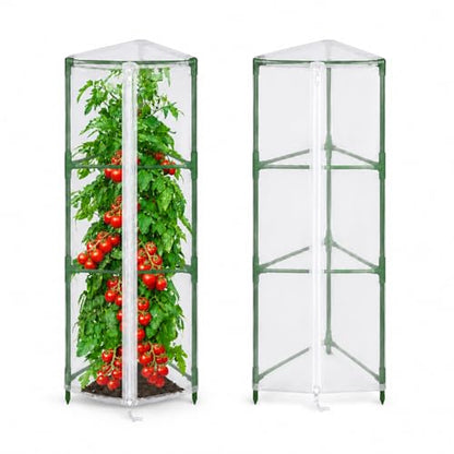Halatool Garden Tomato Plant Cover Netting, Fits 40–55" Tomato Cages - size: 45 Inch