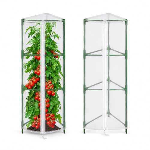 Halatool Garden Tomato Plant Cover Netting, Fits 40–55" Tomato Cages - size: 45 Inch
