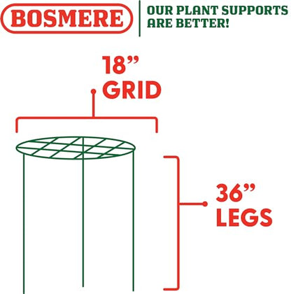 Bosmere 18" Plant Grid with Three 36" Legs, 2-Pack