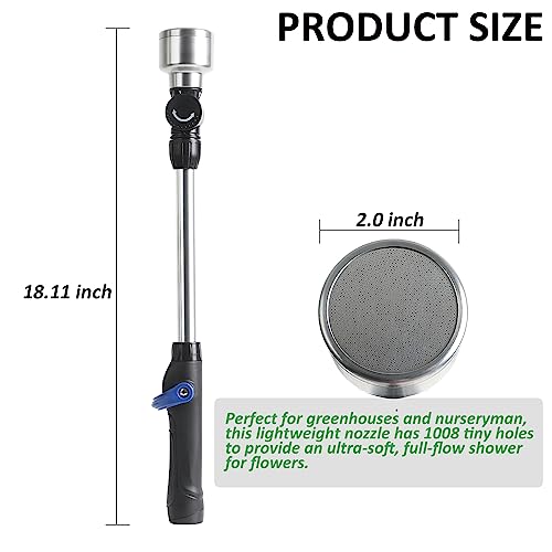 STYDDI Soft Rain Watering Wand, Gentle Spray Garden Watering Wand