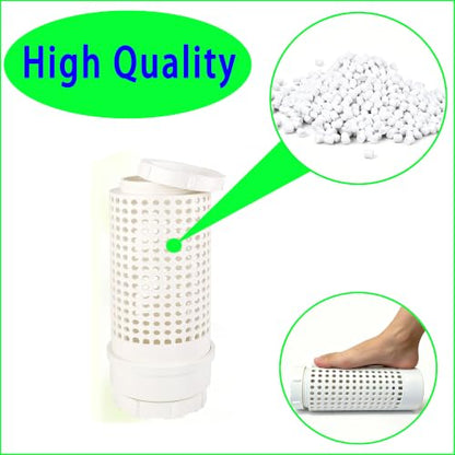 Inground Farm Composter, Underground Worm Farm, with Holes and lidGarden Mini vermicomposting bin for use in Outdoor Gardening from Kitchen Food Waste, White (12.2x4.4x3.4in)1pcs