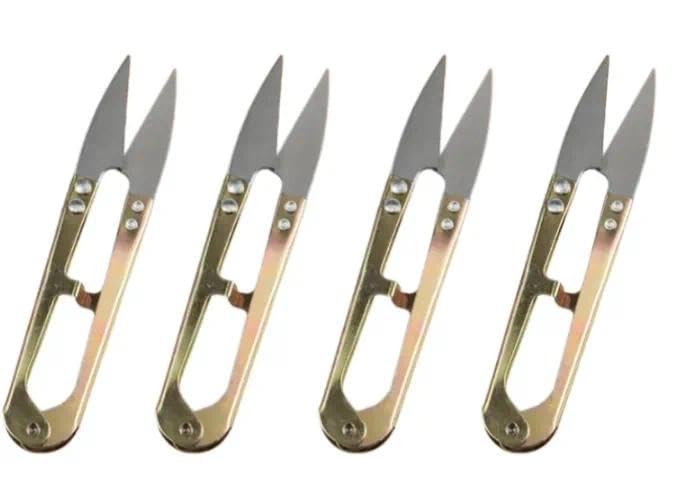 4PCS Bonsai Shears Scissors Set for Plant Trimming and Sewing