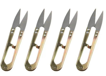 4PCS Bonsai Shears Scissors Set for Plant Trimming and Sewing