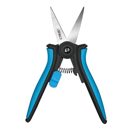 6 Inch Micro Tip Pruning Snips Stainless Steel Floral Bonsai Shears - style: Pruning Snip 5