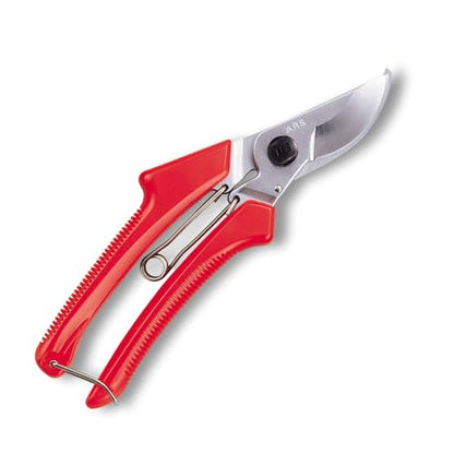 ARS 120DX 8-Inch Precision Pocket Secateur Heavy Duty Pruner Red